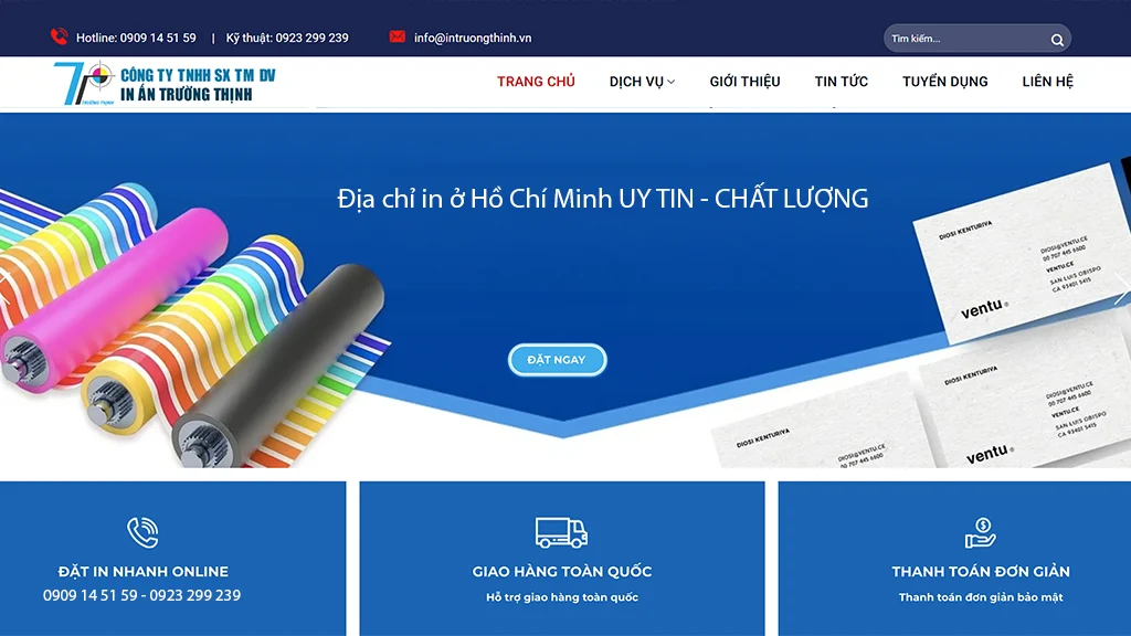 Địa chỉ in ở Hồ Chí Minh chỗ nào uy tín chất lượng